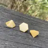 Ágata de cristal pedra semipreciosa pirâmide hexagonal transfronteiriça novo contas soltas diy material de broca de embutir atacado