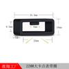 Para Reloj Huawei/Huami Xiaomi/Jiaming con Anillo Móvil 26/20/22mm Punto de Tarjeta Grande Anillo Fijo de Silicona