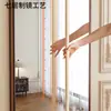 Espejo de cuerpo entero de segunda mano, Espejo de suelo a techo, Espejo de lujo de alta gama accesible para el hogar, Espejo de pared para vestidor, Espejo simple de tocador para habitación de niñas