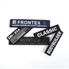 Etiqueta Adhesiva de Velcro con Logo de Letra Inglesa Rectangular de PVC Bandera Americana