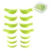 Nuevo en stock transfronterizo 7 pares de almohadilla de silicona herramienta auxiliar para permanente de pestañas color girasol color junta