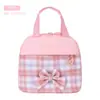 Bolsa Térmica Personalizável com Logo Impresso para Alunos do Ensino Fundamental, Bolsa Térmica de Grande Capacidade, Bolsa Portátil para Marmita