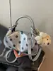 Bolsos de Diseñador de Nicho para Mujer 2026 Nuevo de Moda Tendencia Bolso de Mano de Lunares Estilo Coreano Chic Versátil Bolso de Hombro Cruzado