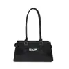 Bolso de mano retro cuadrado pequeño popular de este año para mujer 2026 Otoño nueva llegada color liso simple bandolera bolso para ir al trabajo axila
