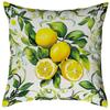 Funda de Almohada de Limón Popular de Verano Transfronteriza Temu Decoración de Cojín para Sofá de Sala de Estar Cojín Cuadrado para Patio de Jardín