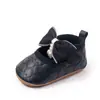 Zapatos Nuevos para Bebé Estilo Princesa Elegante Lazo de Perla Zapatos para Bebé de 0 a 1 Año Zapatos para Niños Pequeños