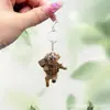 Llavero Multifuncional de Acrílico 2D Transfronterizo, Estilizado Gato y Perro, Colgante para Mochila y Árbol de Navidad