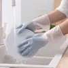Guantes de goma cocina lavado de platos guantes para el hogar guantes para el hogar cocina lavar platos lavandería látex guantes para el hogar al por mayor