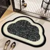 Tapete de Chão de Terra de Diatomáceas Estilo Simples para Uso Doméstico, Tapete de Pé Antiderrapante para Banheiro, Fácil de Manter, Lavável, Resistente ao Desgaste