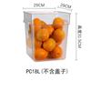 Cubo de Almacenamiento Cuadrado para PC con Tapa, Contenedor de Plástico para Granos y Alimentos, Cubo de Polvo de Hielo y Agua de Azúcar de PP, Cubo para Bebidas Frías, Cubo para Arroz al por Mayor