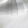 Suministro de fábrica pantalla de lámpara de tubo de plástico con tubo transparente pantalla cuadrada de PC pantalla de lámpara LED tubo difusor de luz blanco lechoso