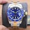 Comercio Exterior Más Vendido Anillo de Cerámica Reloj Fantasma Verde Hombres Reloj Mecánico Totalmente Automático Fantasma Negro Danny Lu Reloj Hombres