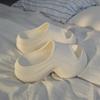 Chinelos de Cor Sólida Aumentados 8cm Música Anã Estudante Alto Senso Férias Moda Feminina Casual Confortável Chinelos de Verão