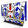 Mouse Pad Grande de Jogo Gundam Desenho Animado para Meninos Borda Travada Tapete de Mesa Antiderrapante Borracha Mouse Pad Resistente à Sujeira Borracha Natural
