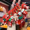 Novo Pingente Chaveiro Papai Noel, Árvore de Natal, Boneco de Neve, Decoração de Carro, Presente Criativo para Crianças, Itens para Feira