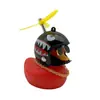 Enfeites de Carro de Pato Quebrando Pato de Natal Andando de Bicicleta Elétrica Decorações de Bicicleta Pato Vermelho Pequeno Interior Pato Amarelo Pequeno
