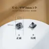 Accesorios de plata antigua, portacuentas, portaflores, tapas para cuentas, separadores de cuentas, almohadillas, accesorios para pulseras de cristal para manualidades, plata 99.9%