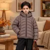 Ropa para niños, chaqueta de plumas para niños, nuevo estilo de invierno 2026, abrigo cálido para niños, ropa de invierno elegante para bebés niños