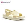 Sandalias nuevas para mujer Luofu moda exterior combinable suela gruesa antideslizante playa suela suave casual deportivas verano transpirables