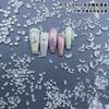 Arte de Uñas Forma Especial Perla Base Plana Perla Celebrante Cibernético Media Cara Perla Luna de Amor Joyería Diamante Accesorios de Decoración para Uñas