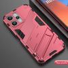 Em stock para Red Mi 12 capa protetora antiderrapante novo estilo punk vermelho mi note12R caso de telefone