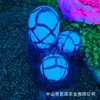 Avatar Árvore de Crisântemo Iluminada Escultura Luminosa Grande Iluminação de Cena Noturna Cena Avatar Misteriosa e Fantástica Sonhadora