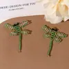Brincos de Libélula de Arame Torcido Feitos à Mão para DIY, Materiais para Brincos, Presilhas de Cabelo, Pinos de Cabelo, Acessórios de Roupa, Flores para Sapatos, Fivelas de Sapato, Acessórios