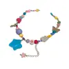 Collar de Estrella de Mar con Cuentas Dopamina de Verano Cadena Dulce Fresca para la Clavícula Collar Versátil de Nicho de Gama Alta para Mujer