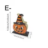 Popular portapañuelos de madera de dibujos animados para Halloween, diseño lindo de fantasma y calabaza, decoración de ambiente de mesa para restaurante