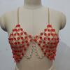 Skl000185 Acessórios de Lingerie Sexy Europeus e Americanos Corrente para Corpo com Contas de Cristal Imitação Verde Corrente Corporal Feminina Versátil