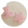 Peluche Estrella de Cinco Puntas Ropa Flor Tela Accesorios DIY Jeans Suéter Pegatina Material Pasador Accesorios para el Cabello de Niños
