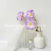 Arreglos Florales Morados para Bodas, Arreglos Florales Transfronterizos al por Mayor, Flores Decorativas para Bodas, Rosas Moradas