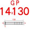 Manga guia GA acessórios para matriz de estampagem de hardware SGBH pino guia de matriz fria GP diâmetro externo do pino guia 14SUJ2 pino guia