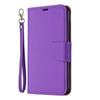Capa de Celular para iPhone13Pro Apple 12 Padrão Lichia Cor Sólida Flip com Porta-Cartões Couro XR Comércio Exterior Novo Estilo