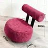 Silla Giratoria con Ruedas para Uso Doméstico, Taburete para Cambiarse los Zapatos, Taburete de Entrada, Silla Móvil, Taburete de Sala de Estar, Taburete Bajo Deslizante