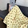 Patrón de Ola de Sal Marina ~ Manta Gruesa de Forro Polar, Manta para Siesta en la Oficina, Manta Sencilla para Arroparse, Manta para Sofá, Suave y Amigable con la Piel