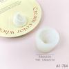 Molde de silicone para casquinha de sorvete decoração de bolo de açúcar ferramentas de panificação de chocolate molde de amassamento de argila para sabão artesanal