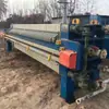 Filtro Prensa de Diafragma para Lodo Usado Hangzhou Xingyuan, Filtro Prensa de Placas e Quadros para Filtração de Lodo, Filtro Prensa de 100 Metros Quadrados