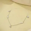 Colar com Pingente de Estrela de Quatro Pontas em Prata S925 Estilo Vintage Americano Corrente Versátil para Clavícula Acessórios Cravejados com Diamantes Mais Vendidos na Amazon para Mulheres