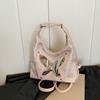 Mochila para Mujer de Gran Capacidad para Viajes Casuales 2026 Nuevo Estilo Mochila Estilo Universitario Bolso Tote Multifuncional de Hombro Cruzado