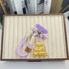 Nueva Cadena para Teléfono Móvil Llavero Colgante para Bolso de Oro Puro 999Kt Gato Sanrio Perro Canela Kuromi Melody