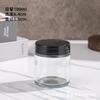 Botella de Té de Flores Transparente para Venta al por Menor 300ml Botella de Vidrio con Máscara 500ml Frasco de Vidrio Recto 30ml Botella de Crema Sello