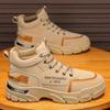 Zapatos de Hombre 2025 Nuevo Invierno Protección Laboral Obra Construcción Trabajo Impermeable Antideslizante Resistente al Desgaste Deportivos Casual Ropa de Trabajo Martin Zapatos de Moda