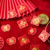 Gancho festivo doble de la suerte para Año Nuevo, gancho fuerte sin perforaciones, gancho adhesivo, palabra Xi de boda, parche sin costuras, palabra de la suerte estilo año, colgante