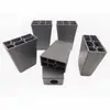 Pies de plástico para sofá altos Cuadrados trapezoidales pies de plástico para sofá almohadilla para aumentar altura accesorios de ferretería para muebles refuerzo universal