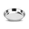 Placa Fría de Acero Inoxidable 304 Espesada Placa para Liangpi Gong Rollo de Arroz Pastel de Oreja Doble con Base Plana de Orejas Placa para Cocinar al Vapor Redonda Comercial