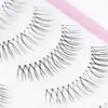 Pestañas postizas de una sola pieza, pestañas postizas perezosas para maquillaje rápido, pestañas postizas con sentido de cómic, ligeras, cómodas, pestañas postizas naturales