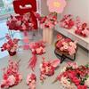 Flores Artificiales para Fiestas de Compromiso, Flores Falsas para Bodas, Decoraciones para Sala de Estar, Celebraciones de Bodas, Decoración del Hogar, Señales Guía para Hoteles, Decoración Suave para Banquetes, Fotografía