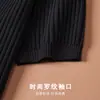 Em Estoque Suéteres de Malha Larga Oversized de Designer Outono e Inverno Tendência Moda Masculina Jaquetas Suéteres Jacquard Tricô para Casal