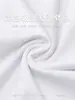 Camiseta Ligera y Fresca de Hombro Normal, Corte Boxy, Manga Corta, Estilo Verano, Color Sólido, Sencilla de Media Manga, Holgada Casual Deportiva
